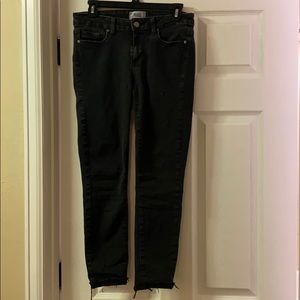 Paige Verdugo Crop Black jeans